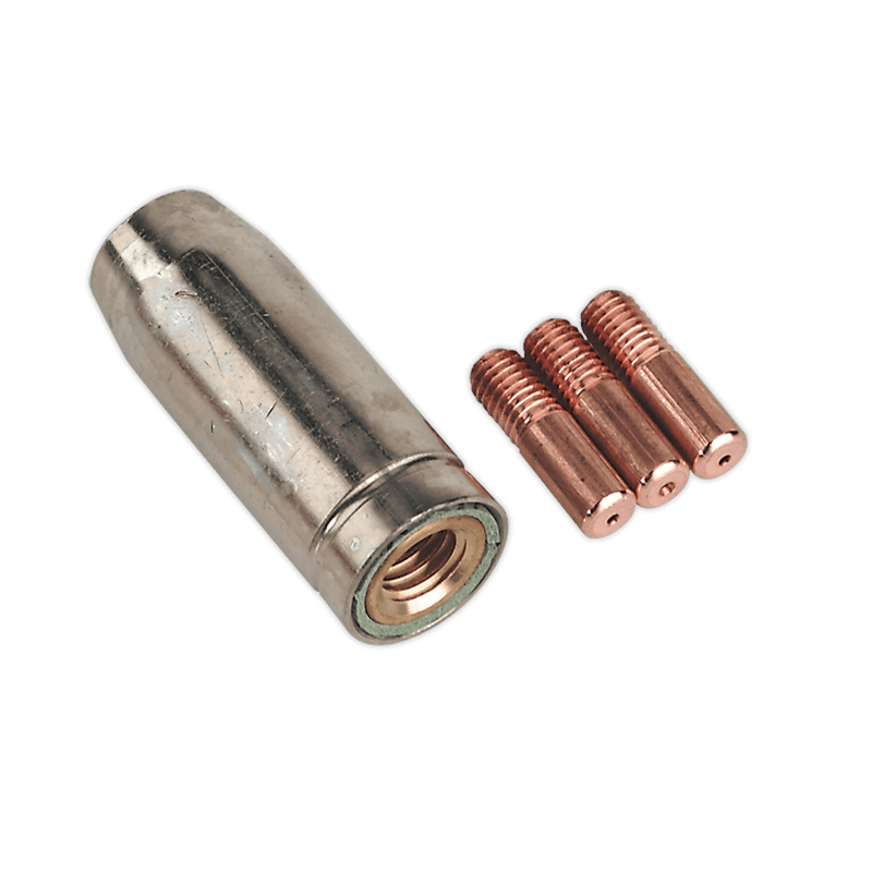 Sealey MIG954 Conical Nozzle & Contact Tip Set MB14 - MIG954 - Sealey Tools UK - Trade Counter Direct