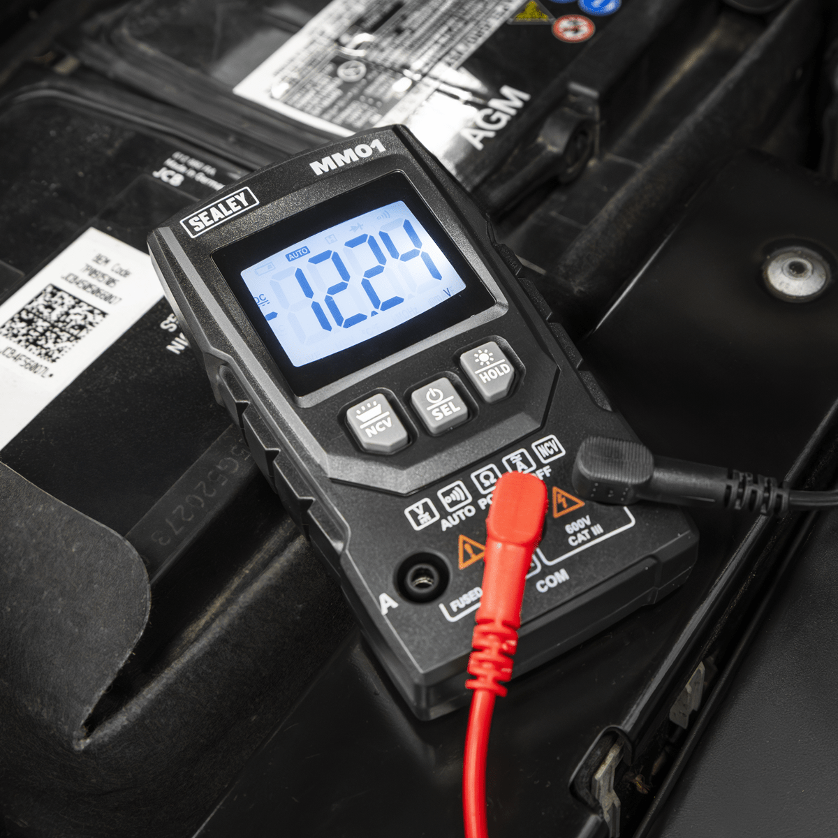 Sealey MM01 Auto-Ranging Digital Multimeter 6-Function - MM01 - Sealey Tools UK - Trade Counter Direct