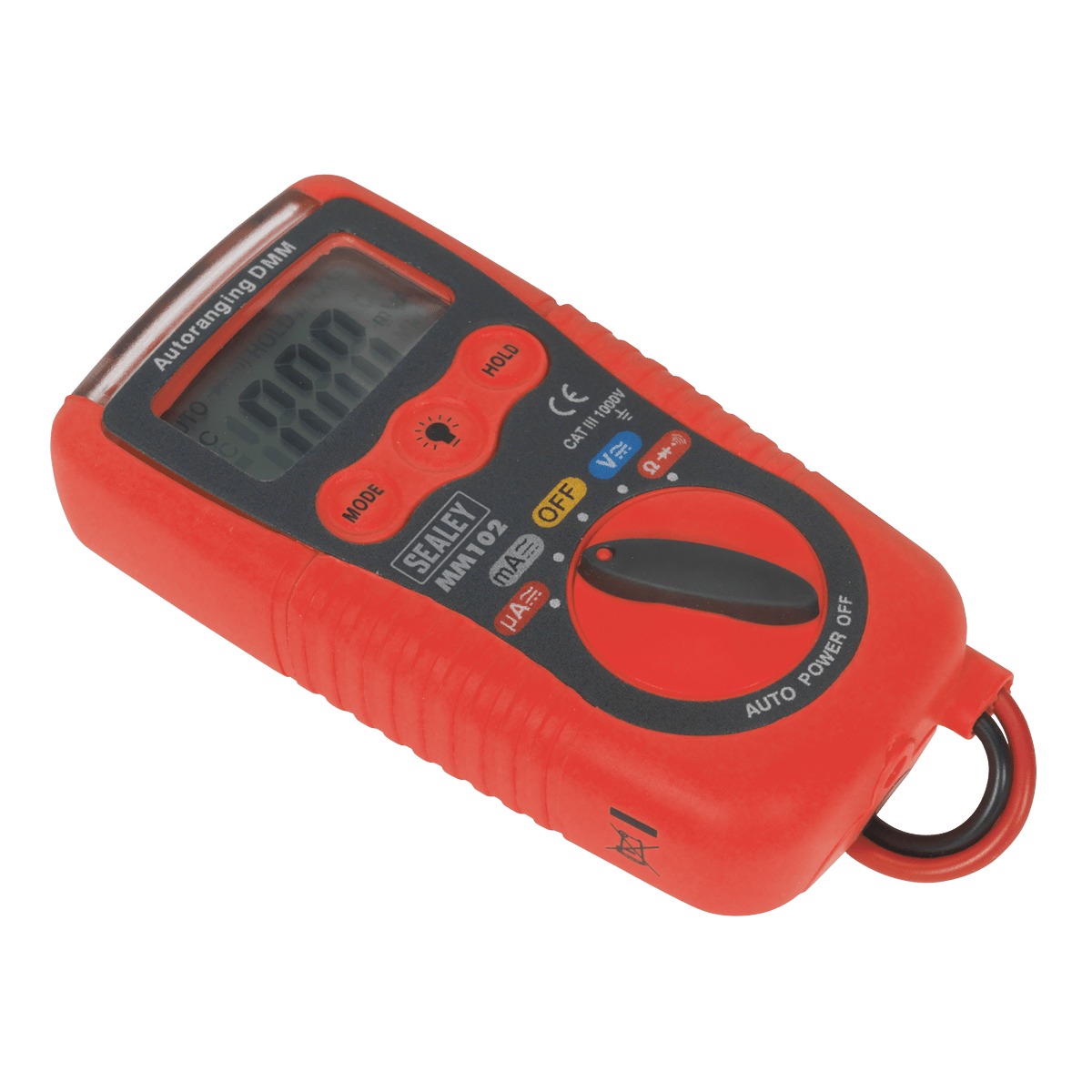 Sealey MM102 Professional Auto-Ranging Digital Multimeter - MM102 - Sealey Tools UK - Trade Counter Direct