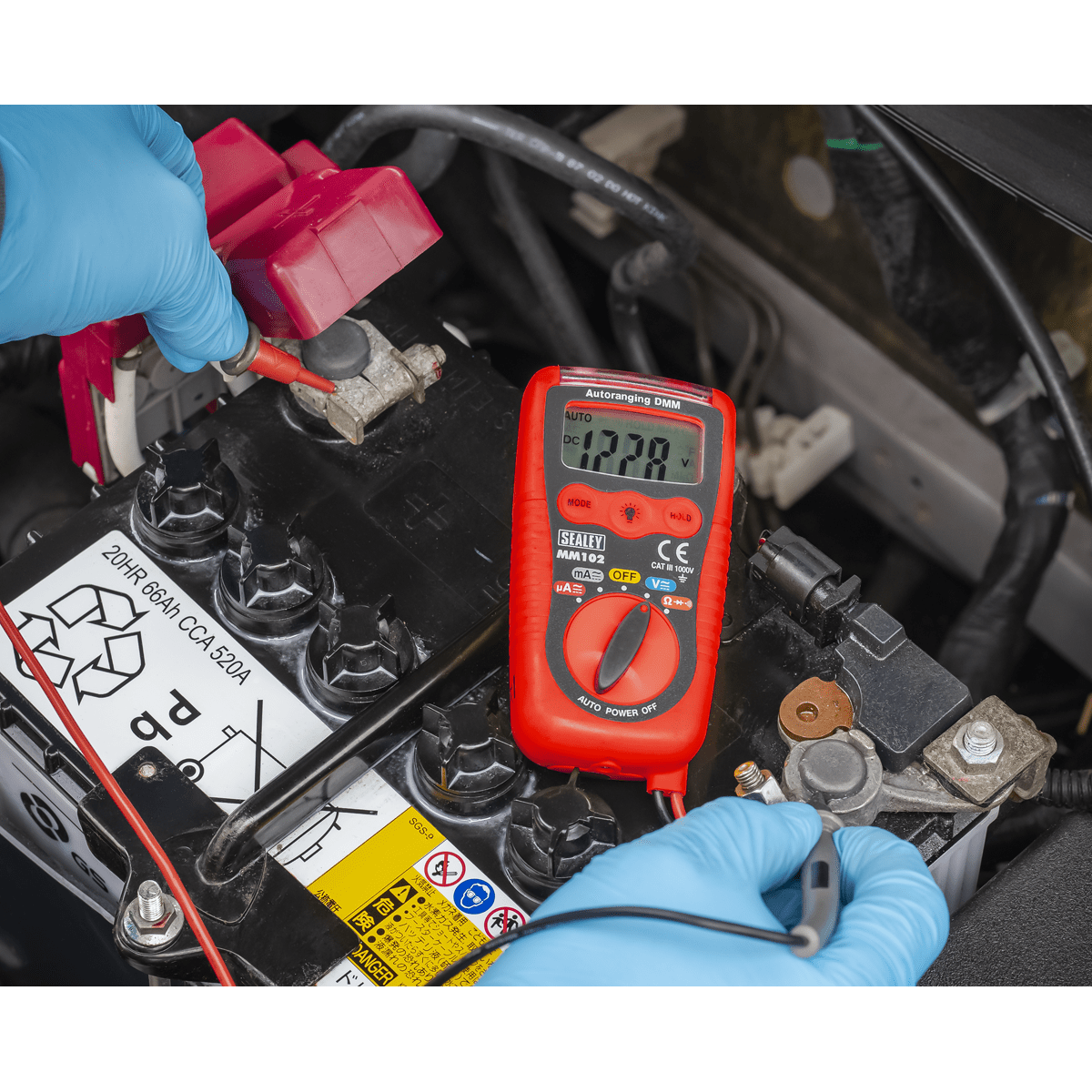 Sealey MM102 Professional Auto-Ranging Digital Multimeter - MM102 - Sealey Tools UK - Trade Counter Direct