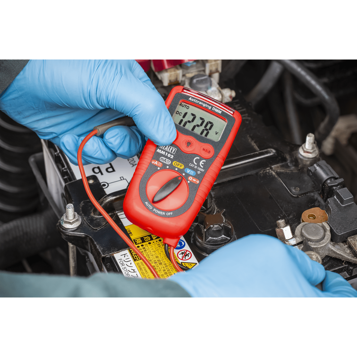 Sealey MM102 Professional Auto-Ranging Digital Multimeter - MM102 - Sealey Tools UK - Trade Counter Direct
