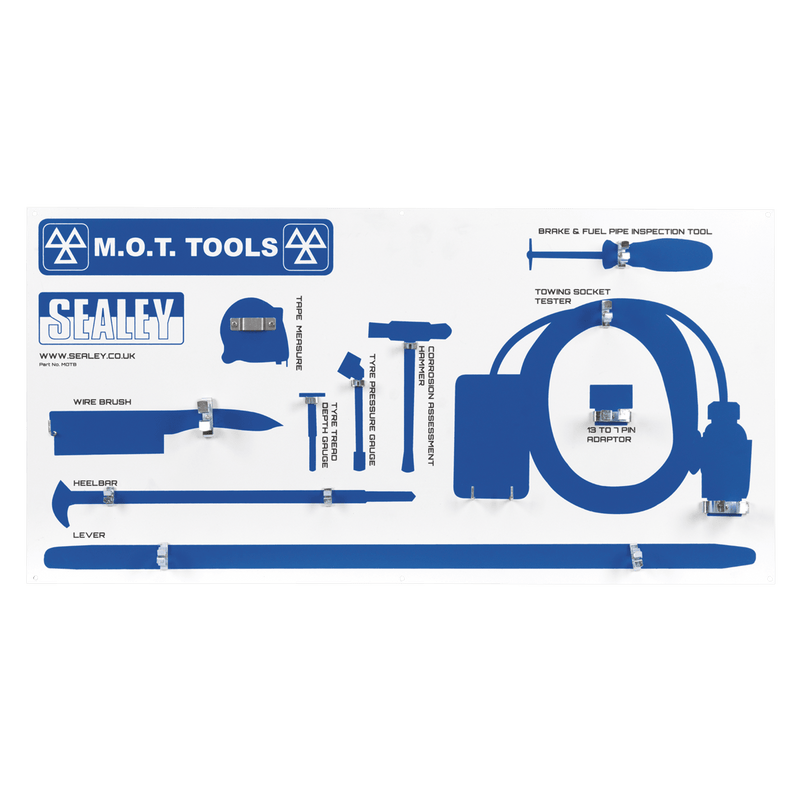 Sealey MOTB MOT Tool Board - MOTB - Sealey Tools UK - Trade Counter Direct