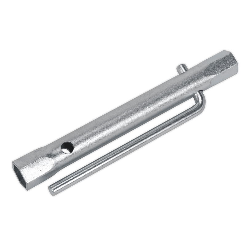 Sealey MS160 Double End Long Reach Spark Plug Box Spanner 14/16mm with L - Bar - MS160 - Sealey Tools UK - Trade Counter Direct