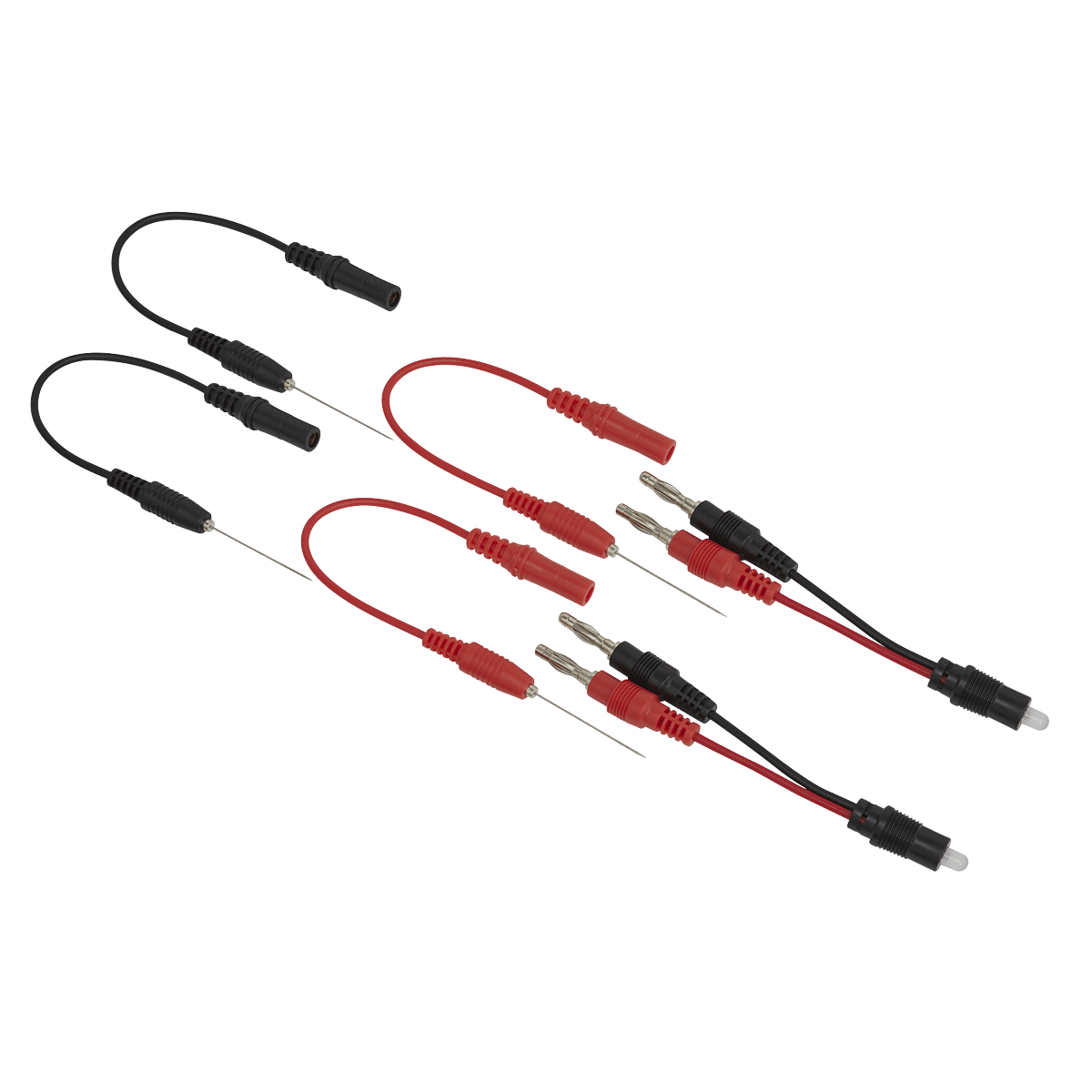 Sealey NLTS01 Noid Light Test Lead Set 6pc - NLTS01 - Sealey Tools UK - Trade Counter Direct