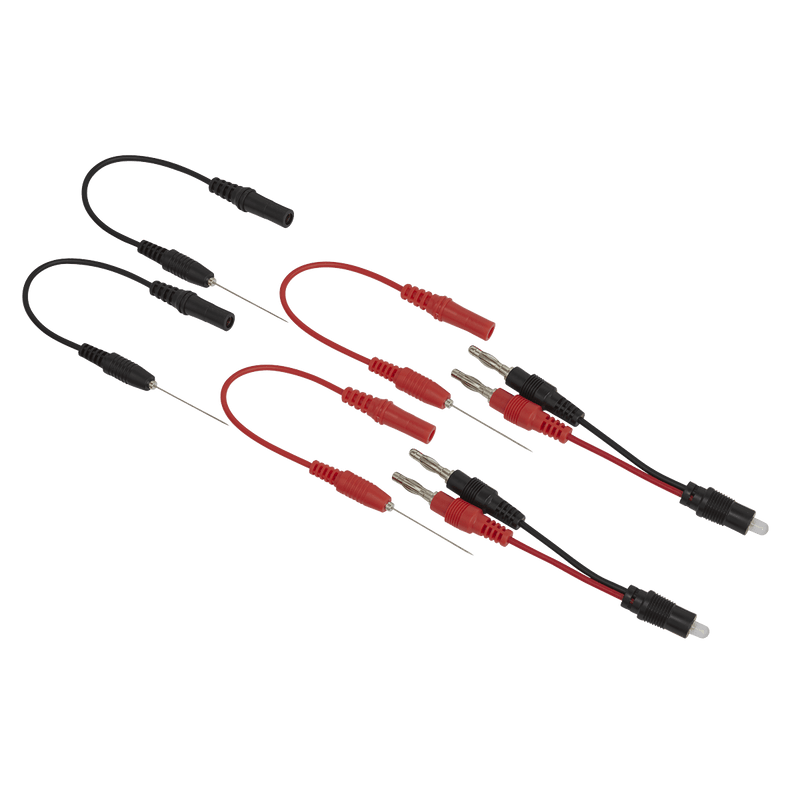 Sealey NLTS01 Noid Light Test Lead Set 6pc - NLTS01 - Sealey Tools UK - Trade Counter Direct