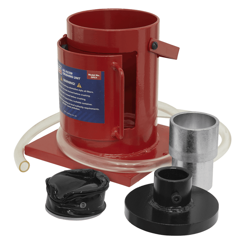 Sealey OFC1 Oil Filter Crushing Unit - OFC1 - Sealey Tools UK - Trade Counter Direct