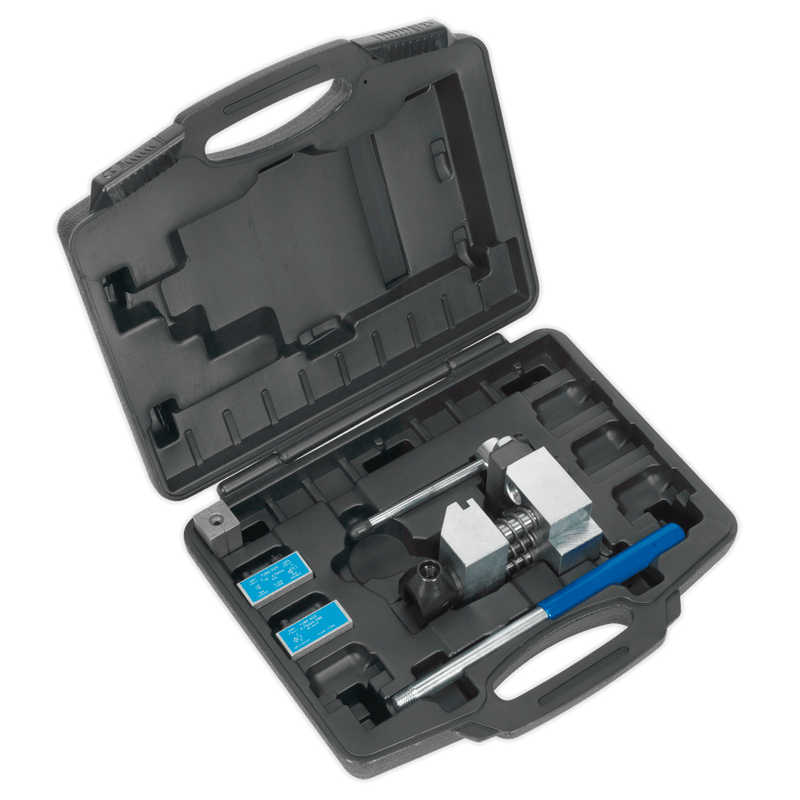 Sealey PFT/02 Brake Pipe Flaring Kit 3/16in SAE, 4.75mm DIN - Brake Pipe Tools - SLY-8463 - Sealey Tools UK - Trade Counter Direct