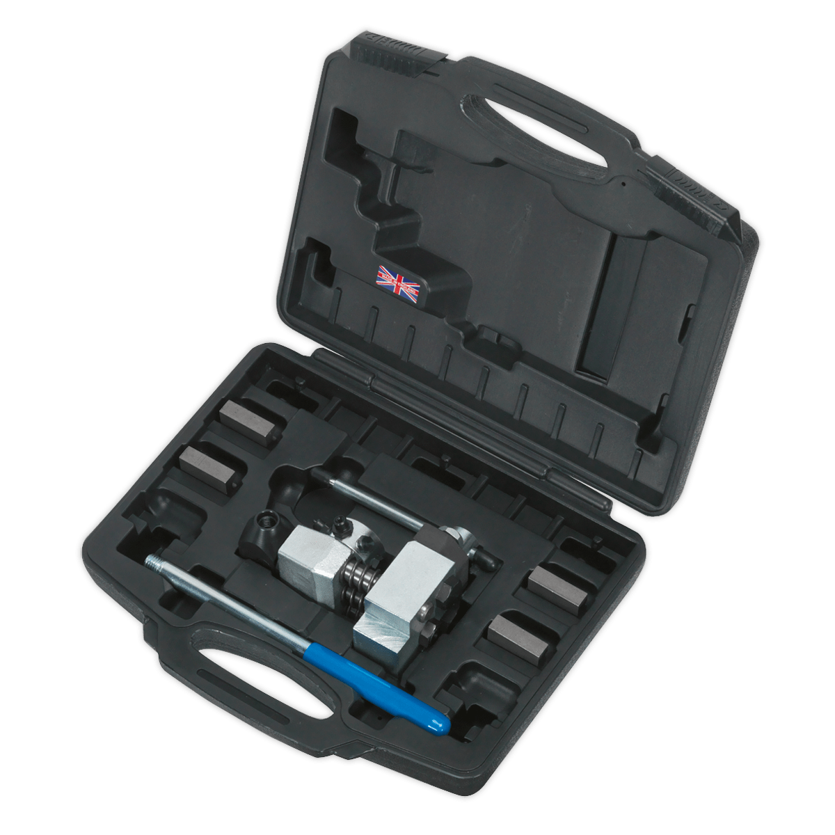 Sealey PFT07 Turret Type Brake Pipe Flaring Kit - PFT07 - Sealey Tools UK - Trade Counter Direct