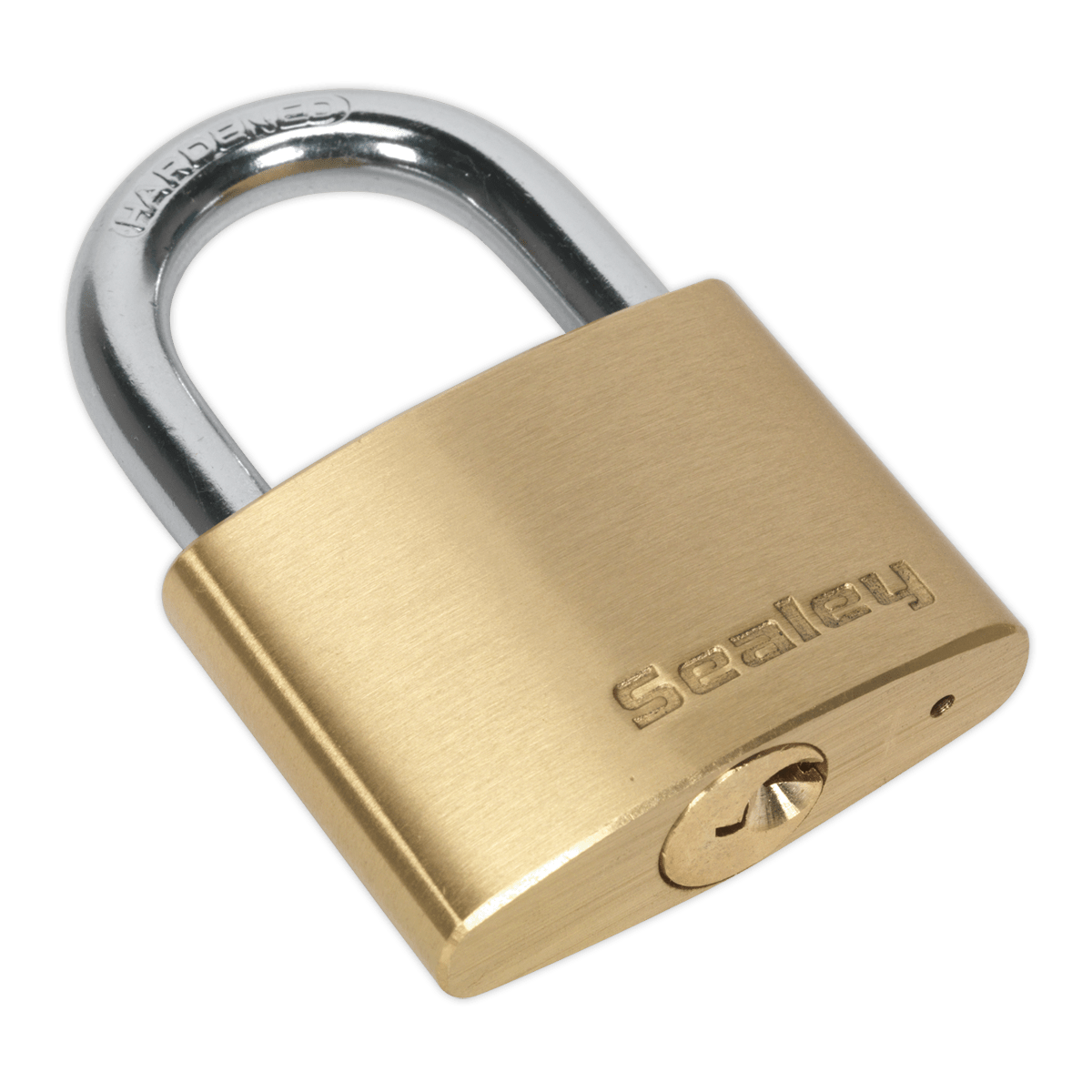 Sealey PL102 Brass Body Padlock 50mm - PL102 - Sealey Tools UK - Trade Counter Direct
