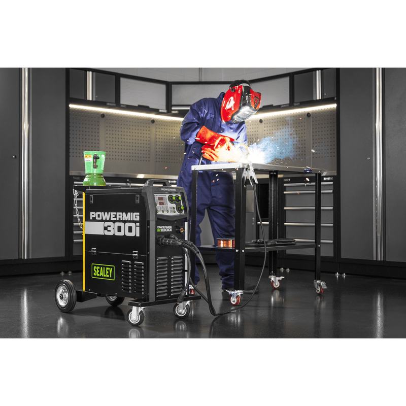 Sealey POWERMIG300I 300A Professional Gas/Gasless MIG/TIG/MMA Inverter Welder 400V 3ph - POWERMIG300I - Sealey Tools UK - Trade Counter Direct