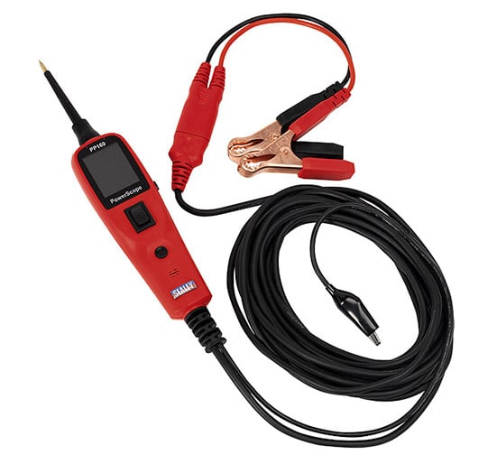 Sealey PP100 Power Scope Automotive Probe 0 - 30V - Electrics - SLY-17305 - Sealey Tools UK - Trade Counter Direct