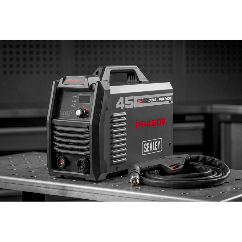 Sealey PP45DV Dual Voltage, 45A Plasma Cutter Inverter - PP45DV - Sealey Tools UK - Trade Counter Direct