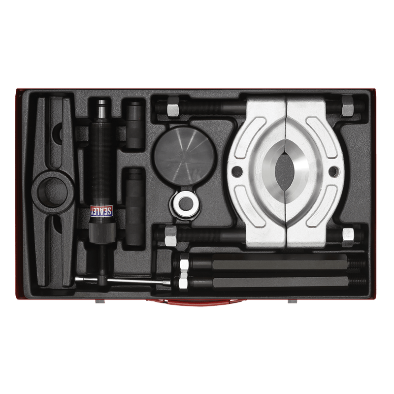 Sealey PS985 Hydraulic Bearing Separator/Puller Set 10pc - PS985 - Sealey Tools UK - Trade Counter Direct