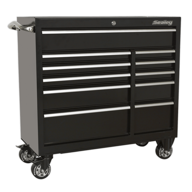Sealey PTB105511 Rollcab 11 Drawer 1055mm Heavy - Duty Black - PTB105511 - Sealey Tools UK - Trade Counter Direct