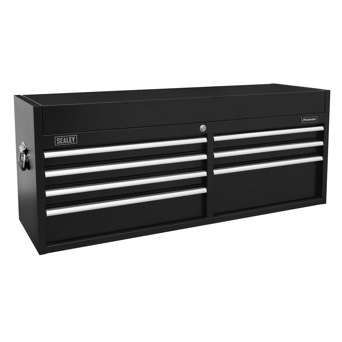 Sealey PTB141507 Premier™ Heavy-Duty Extra-Wide Topchest 7 Drawer 1415mm - Black - PTB141507 - Sealey Tools UK - Trade Counter Direct
