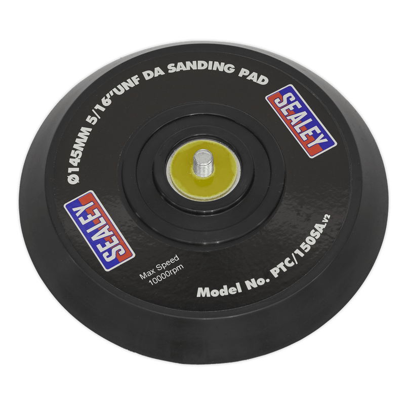 Sealey PTC/150SA DA Backing Pad for Stick - On Discs Ø145mm 5/16"UNF - PTC/150SA - Sealey Tools UK - Trade Counter Direct