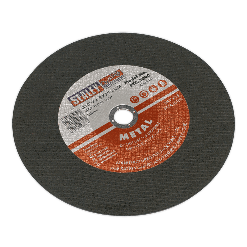Sealey PTC/300C 305 x 2.8mm Cutting Disc 25.4mm Bore - PTC/300C - Sealey Tools UK - Trade Counter Direct
