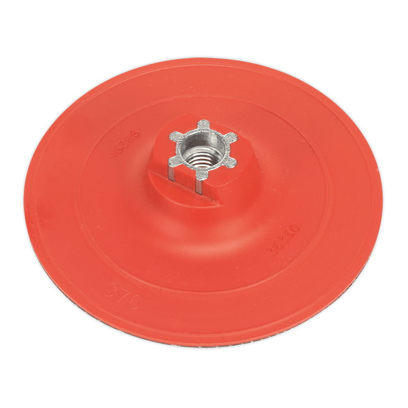 Sealey PTCBPV3 120mm Hook-and-Loop Backing Pad M14 x 2mm - PTCBPV3 - Sealey Tools UK - Trade Counter Direct