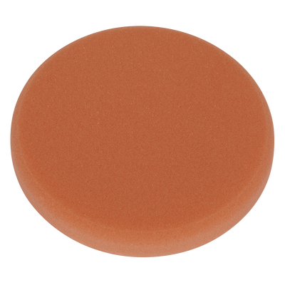 Sealey PTCCHV150O Hook-and-Loop Buffing & Polishing Foam Head 150 x 25mm - Orange/Firm - PTCCHV150O - Sealey Tools UK - Trade Counter Direct