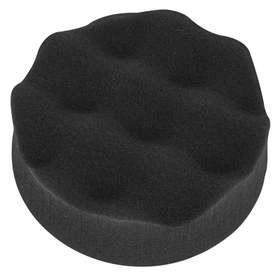 Sealey PTCCHV79P Hook-and-Loop Buffing & Polishing Foam Head 80 x 25mm - Black/Soft - PTCCHV79P - Sealey Tools UK - Trade Counter Direct