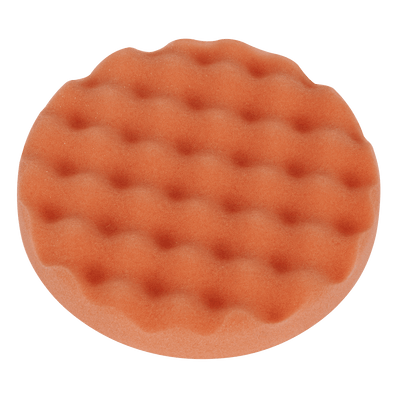 Sealey PTCCHW150O Hook-and-Loop Buffing & Polishing Foam Head 150 x 25mm - Orange/Firm - PTCCHW150O - Sealey Tools UK - Trade Counter Direct