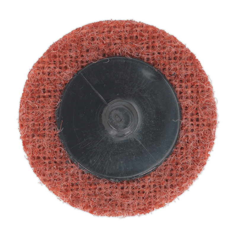 Sealey PTCQC50M Quick Change Preparation Pad 50mm, Medium - Pack of 10 - PTCQC50M - Sealey Tools UK - Trade Counter Direct