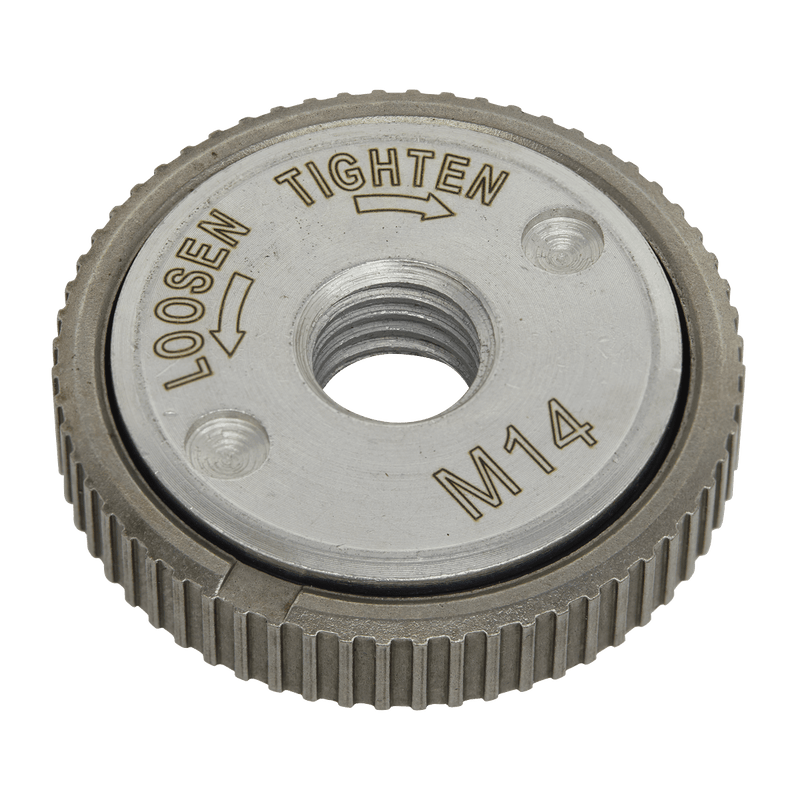Sealey PTC/QCNM14 Quick Change Angle Grinder Locking Nut M14 - PTC/QCNM14 - Sealey Tools UK - Trade Counter Direct