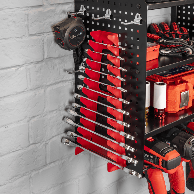 Sealey PTSR4 Power Tool Storage Rack with Shelves - PTSR4 - Sealey Tools UK - Trade Counter Direct