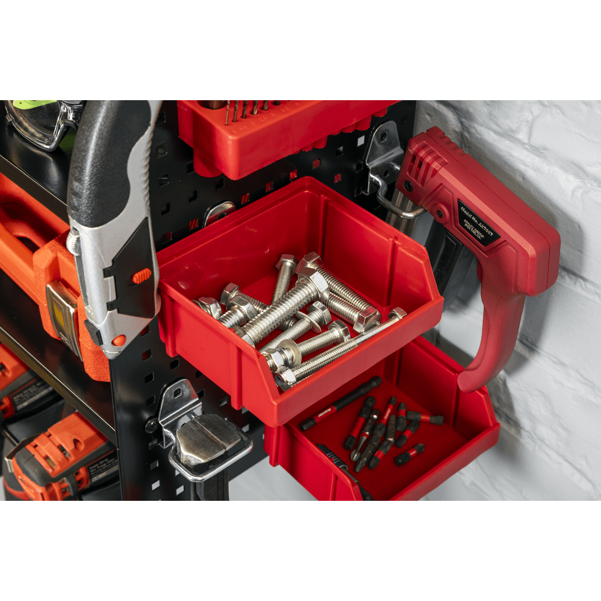 Sealey PTSR4 Power Tool Storage Rack with Shelves - PTSR4 - Sealey Tools UK - Trade Counter Direct