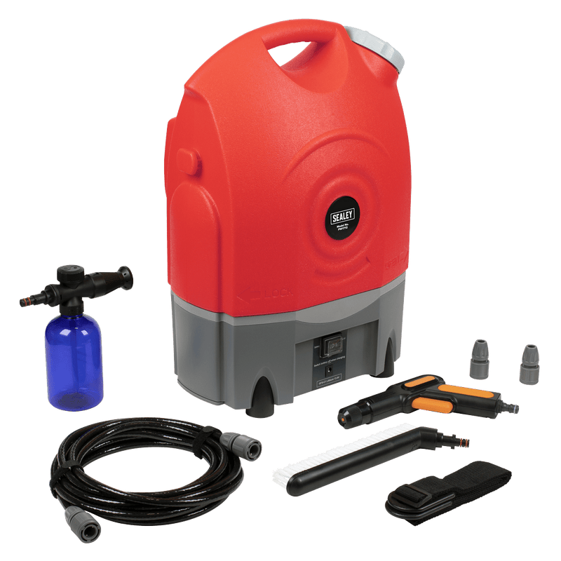 Sealey PW1712 17L 12V Rechargeable Pressure Washer - PW1712 - Sealey Tools UK - Trade Counter Direct