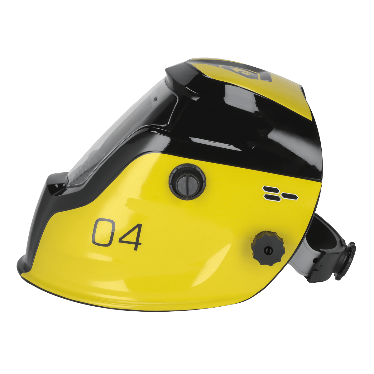 Sealey PWH4 Auto Darkening Welding Helmet Shade 9-13 - Yellow - PWH4 - Sealey Tools UK - Trade Counter Direct