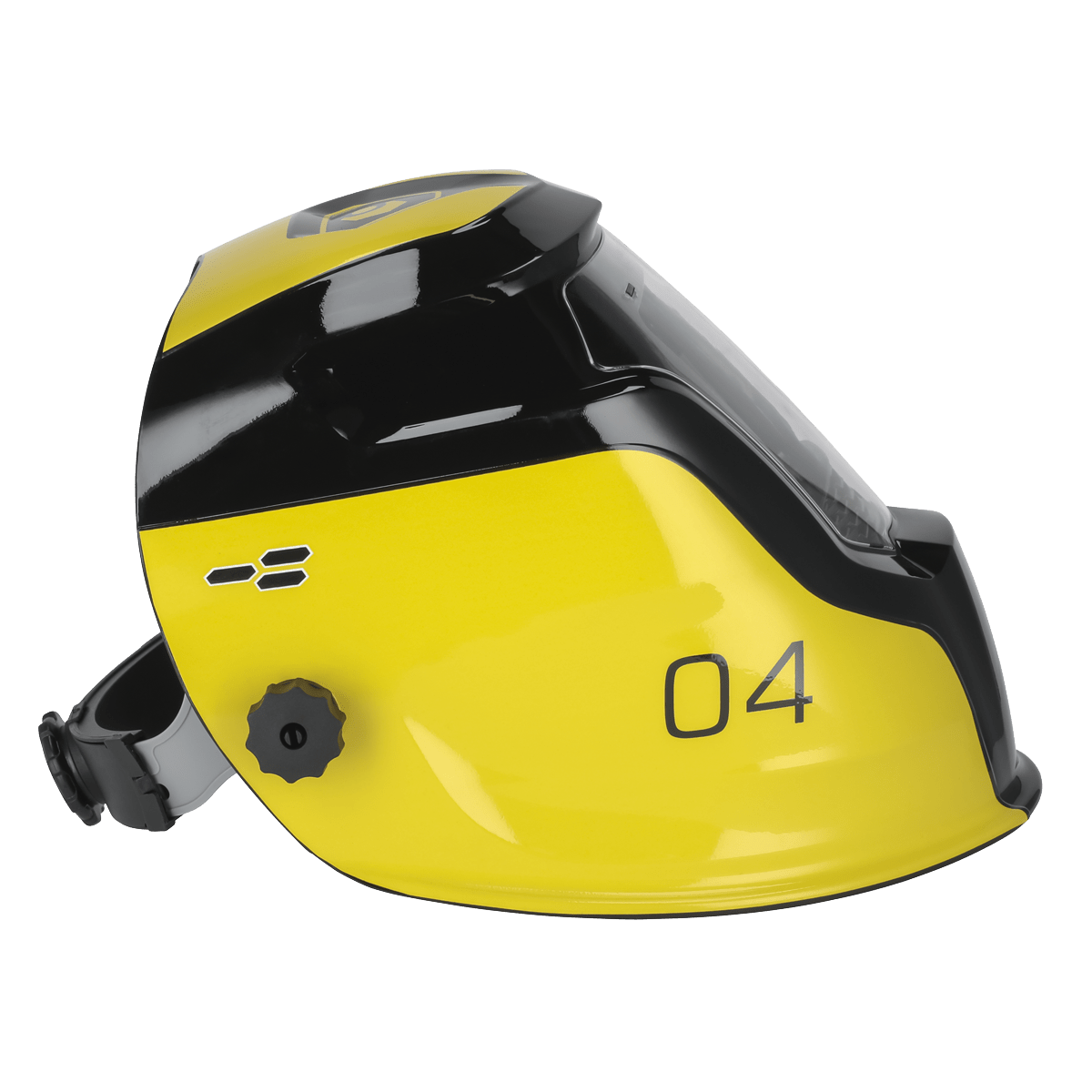 Sealey PWH4 Auto Darkening Welding Helmet Shade 9-13 - Yellow - PWH4 - Sealey Tools UK - Trade Counter Direct