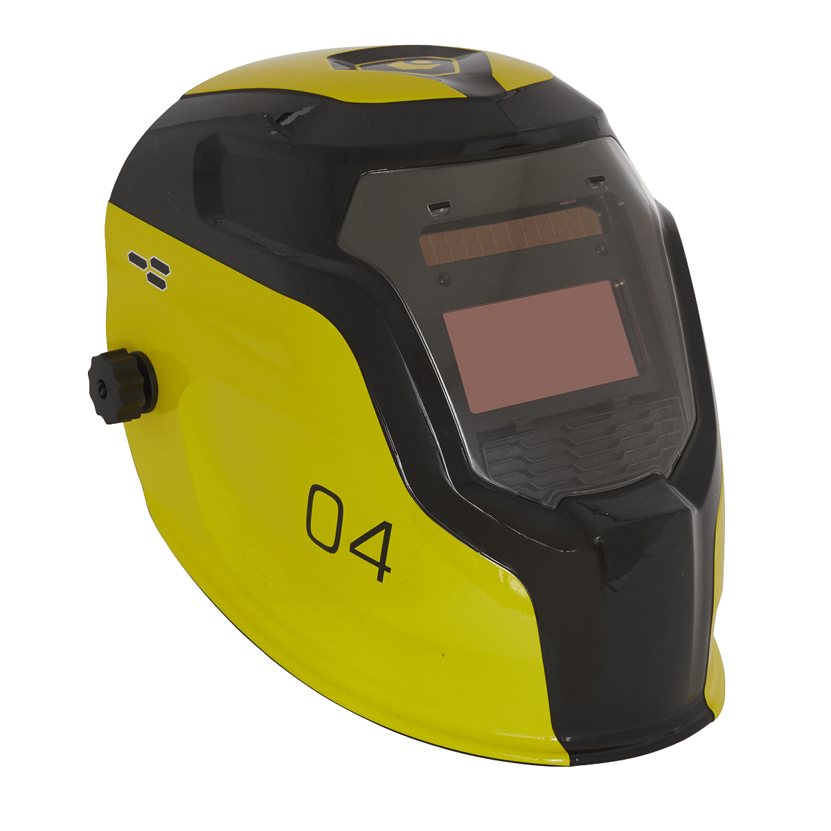 Sealey PWH4 Auto Darkening Welding Helmet Shade 9-13 - Yellow - PWH4 - Sealey Tools UK - Trade Counter Direct