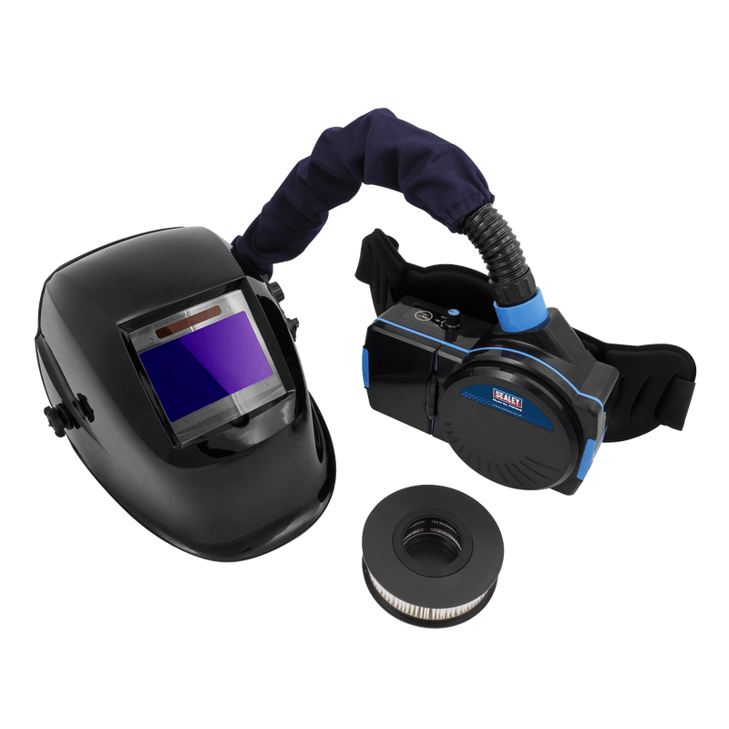 Sealey PWH616 Welding Helmet with Powered Air Purifying Respirator (PAPR) Auto Darkening - PWH616 - Sealey Tools UK - Trade Counter Direct