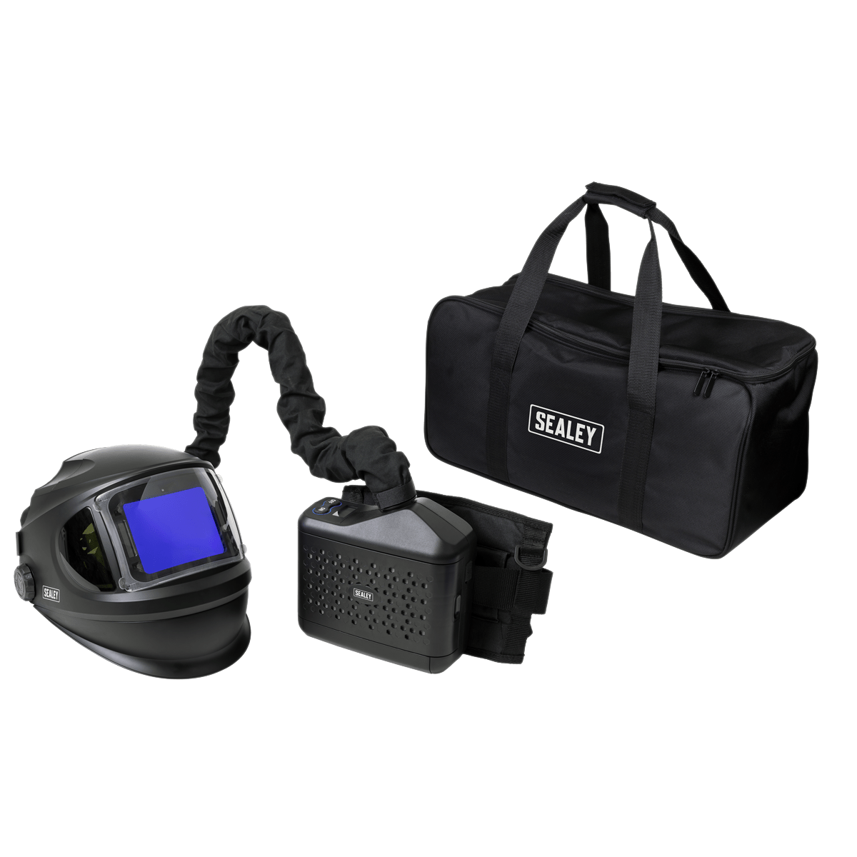 Sealey PWH618 Auto Darkening Welding Helmet with TH3 Powered Air Purifying Respirator (PAPR) - PWH618 - Sealey Tools UK - Trade Counter Direct
