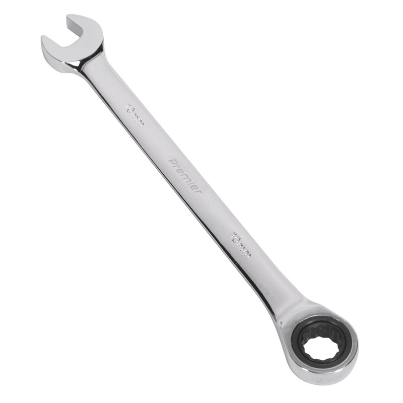 Sealey RCW10 Ratchet Combination Spanner 10mm - RCW10 - Sealey Tools UK - Trade Counter Direct