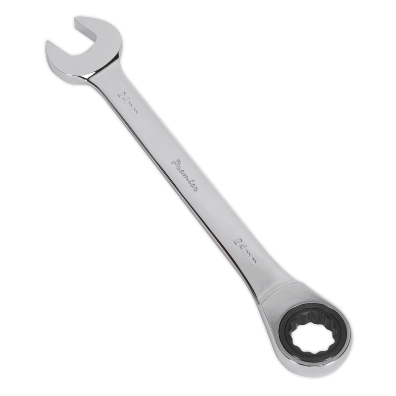 Sealey RCW24 Ratchet Combination Spanner 24mm - RCW24 - Sealey Tools UK - Trade Counter Direct