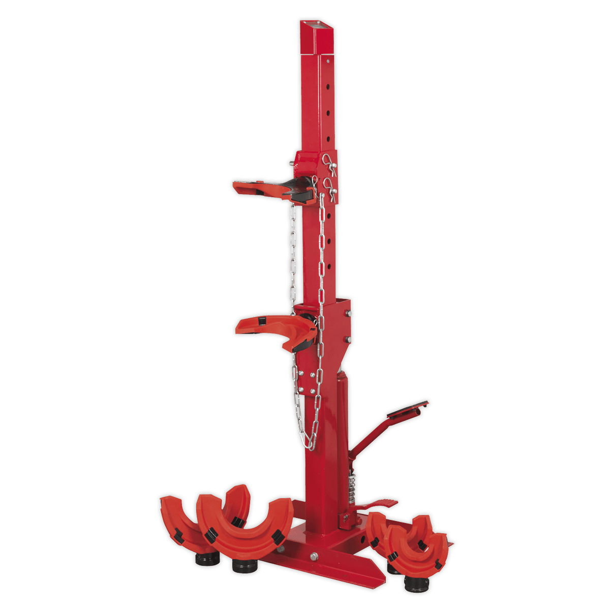 Sealey RE2311 Coil Spring Compressing Station with Gauge Hydraulic 2000kg Capacity - RE2311 - Sealey Tools UK - Trade Counter Direct