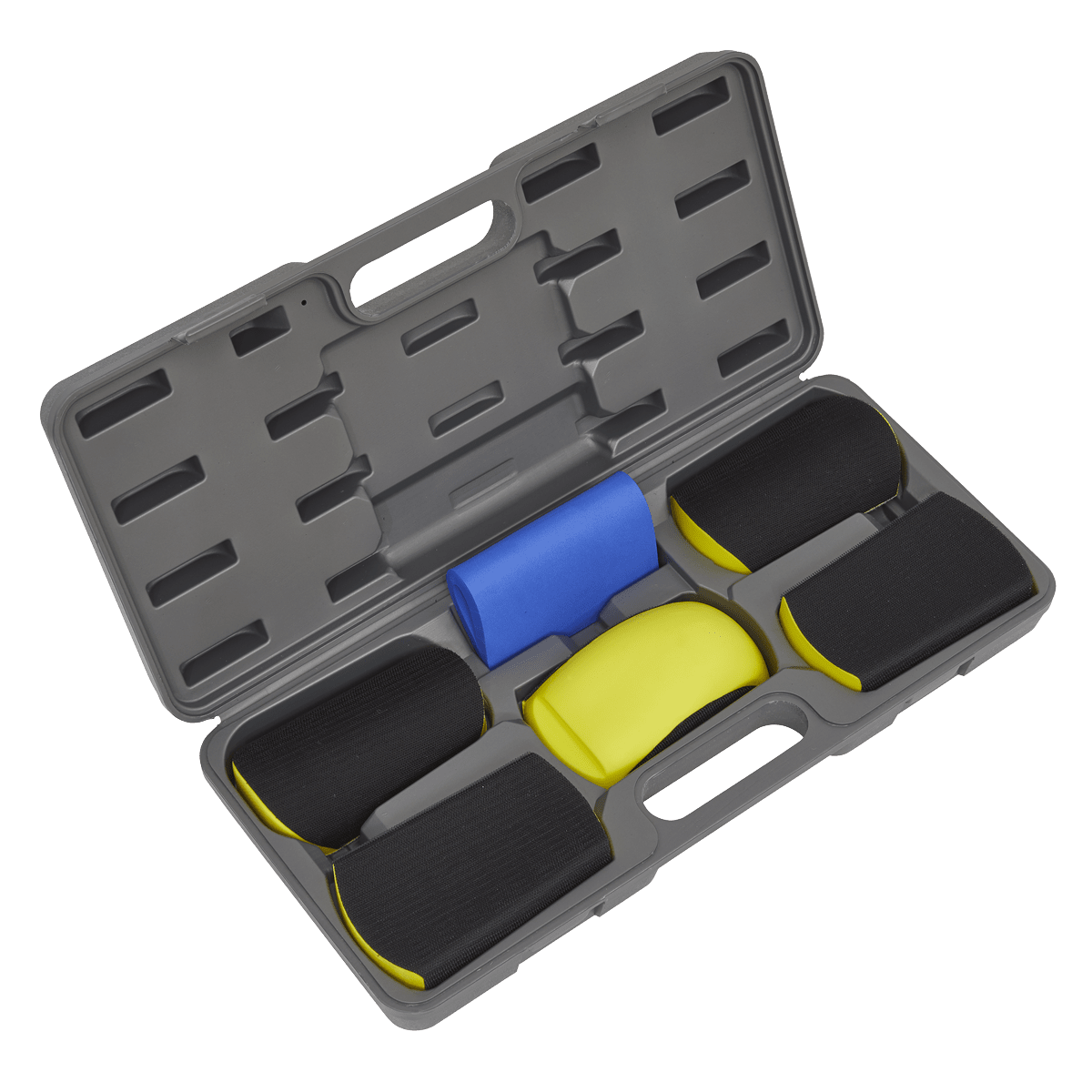 Sealey RE40KIT Sanding Block Hook - and - Loop Kit 6pc - RE40KIT - Sealey Tools UK - Trade Counter Direct