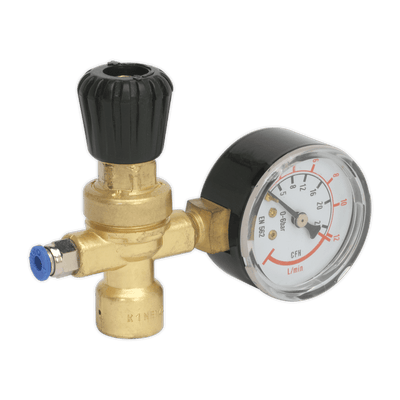 Sealey REG/MMG MIG Gas Regulator Disposable Cylinder 1 Gauge - MIG Accessories - SLY-8728 - Sealey Tools UK - Trade Counter Direct