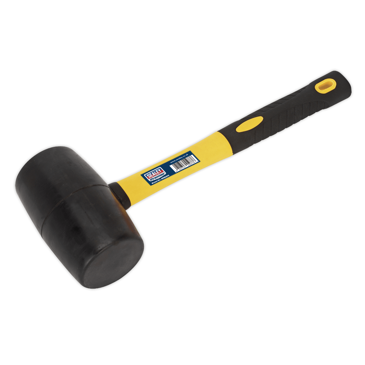 Sealey RMB200 Rubber Mallet 2lb with Fibreglass Shaft - RMB200 - Sealey Tools UK - Trade Counter Direct