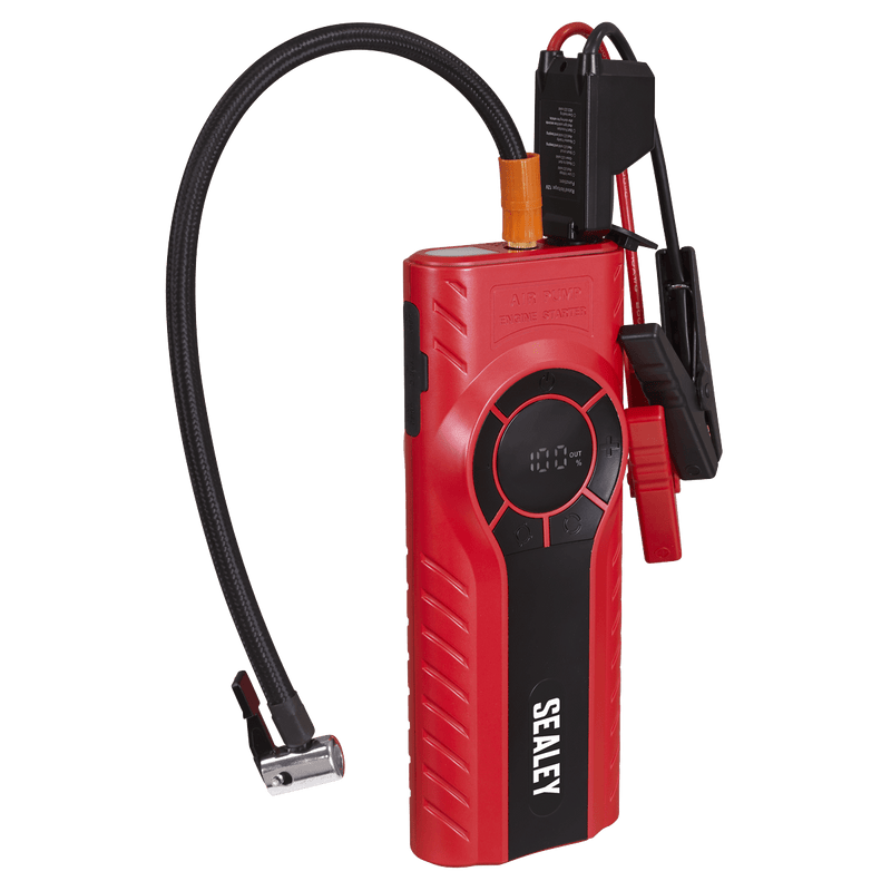 Sealey RS1200TI RoadStart® 1200A 12V Jump Starter & Tyre Inflator - RS1200TI - Sealey Tools UK - Trade Counter Direct