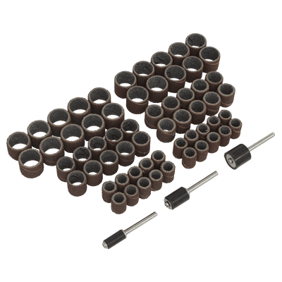Sealey RTA63SB Rotary Tool Sanding Bands Set 63pc - RTA63SB - Sealey Tools UK - Trade Counter Direct