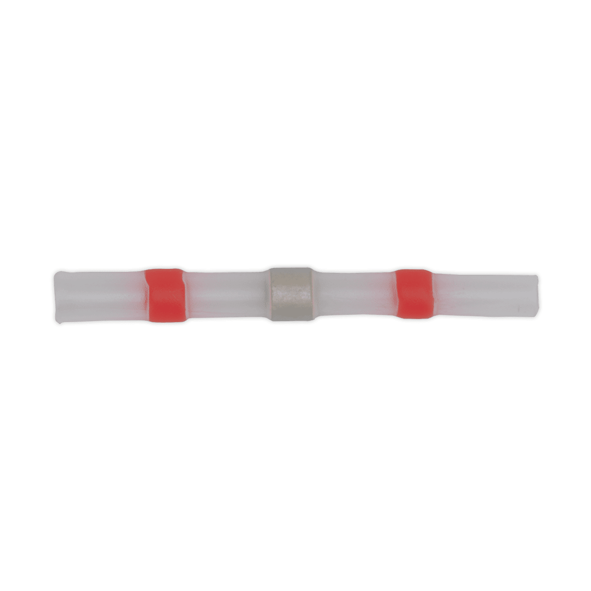 Sealey RTSSB25 Heat Shrink Butt Connector Solder Terminal 22 - 18 AWG Red Pack of 25 - RTSSB25 - Sealey Tools UK - Trade Counter Direct