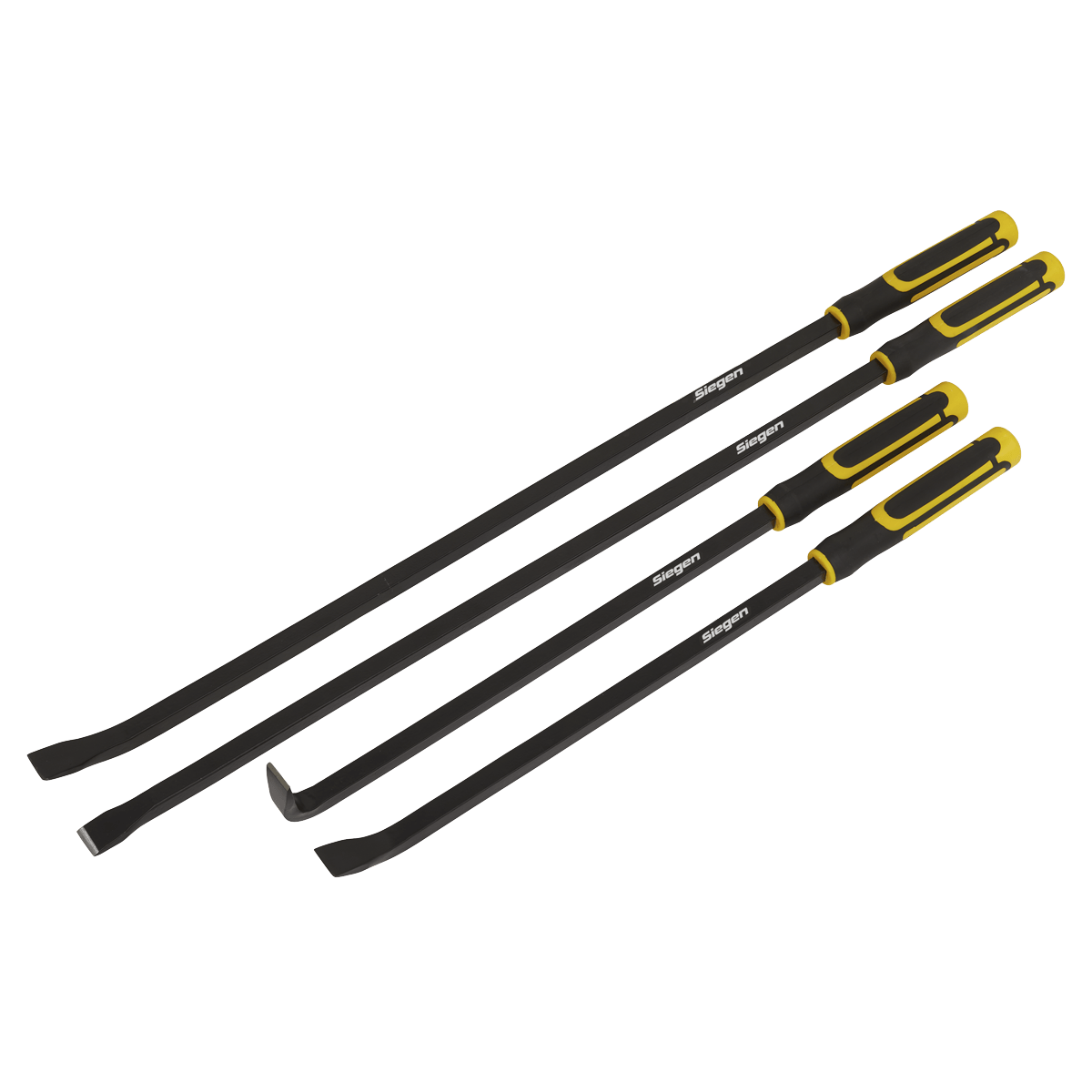 Sealey S01193 Pry Bar Set 4pc Heavy - Duty with Hammer cap - S01193 - Sealey Tools UK - Trade Counter Direct