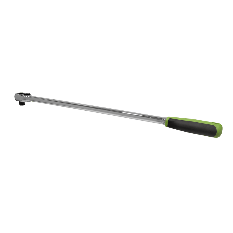 Sealey S01207 Ratchet Wrench 1/2"Sq Drive Extra - Long Pear - Head Flip Reverse - S01207 - Sealey Tools UK - Trade Counter Direct