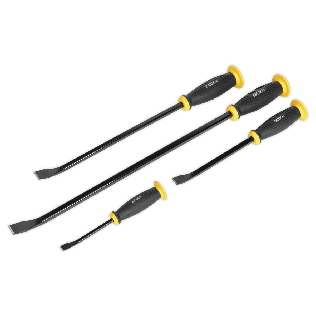 Sealey S0557 Pry Bar Set with Hammer Cap 4pc - S0557 - Sealey Tools UK - Trade Counter Direct