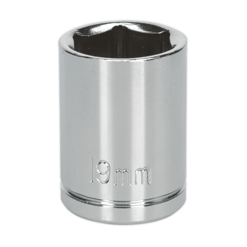 Sealey S0657 WallDrive® Socket 19mm 1/2"Sq Drive - S0657 - Sealey Tools UK - Trade Counter Direct