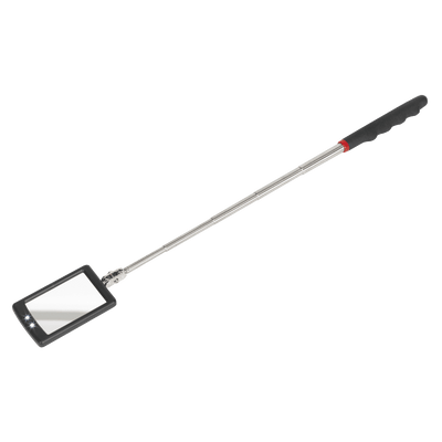 Sealey S0948 Telescopic Inspection Mirror 52 x 83mm with 2 LEDs - S0948 - Sealey Tools UK - Trade Counter Direct