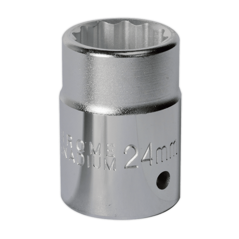 Sealey S34/24 WallDrive® Socket 24mm 3/4"Sq Drive - S34/24 - Sealey Tools UK - Trade Counter Direct